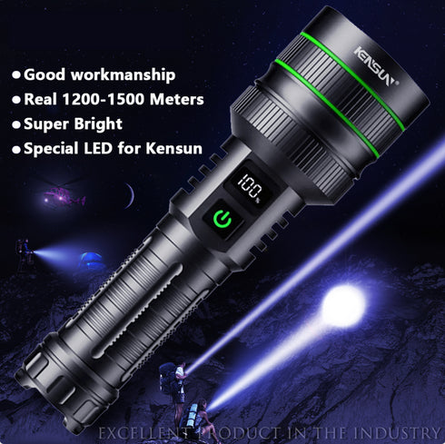 Lampe Torche Voiture Puissante 9000 Lumens PowerBank | -45%